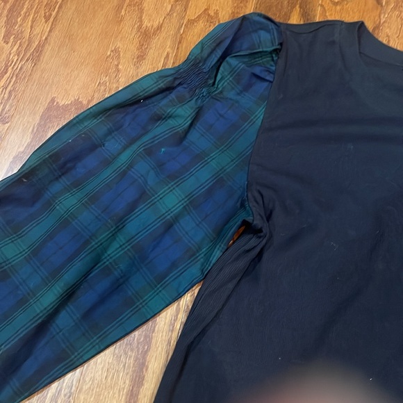 Loft Poplin Puff Sleeve Top, Thanksgiving Top - Picture 8 of 10